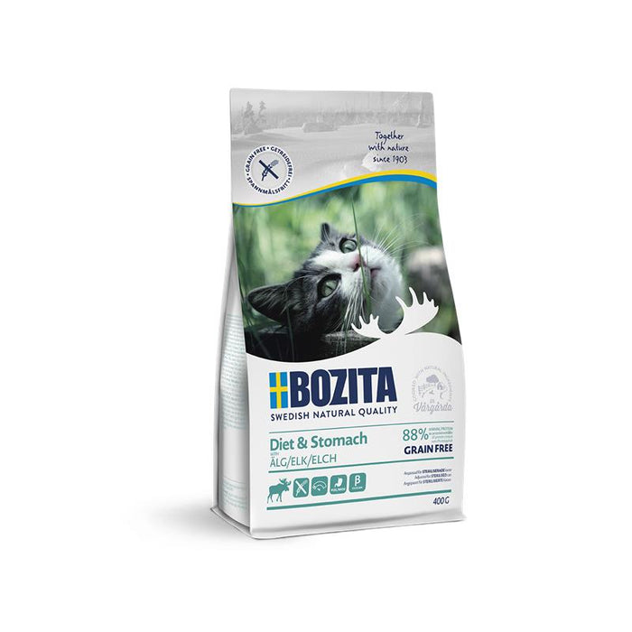 Bozita Katze Diet & Stomach Grain free Elk