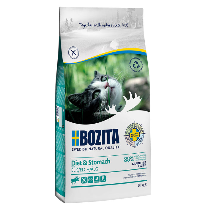 Bozita Katze Diet & Stomach Grain free Elk
