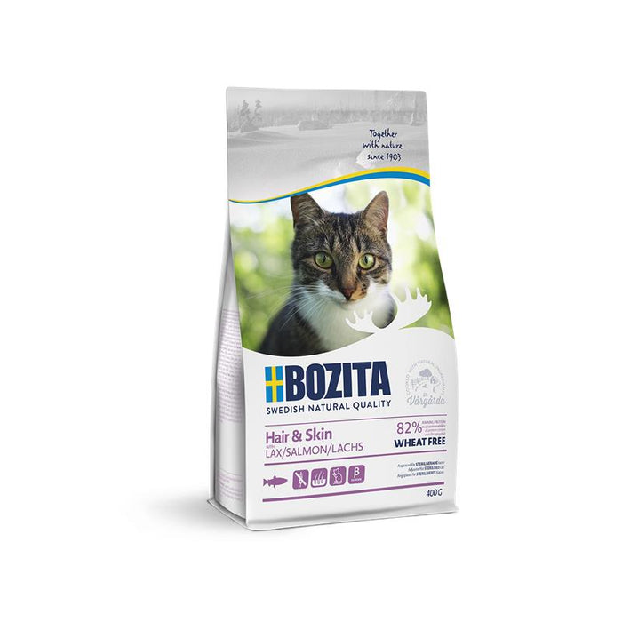 Bozita Katze Hair & Skin Wheat free Salmon