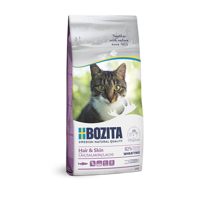 Bozita Katze Hair & Skin Wheat free Salmon