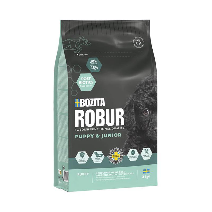Bozita Robur Puppy & Junior Huhn