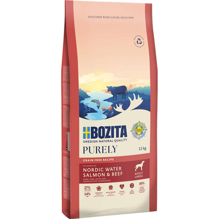 Bozita Dog Purely Large Lachs & Rind