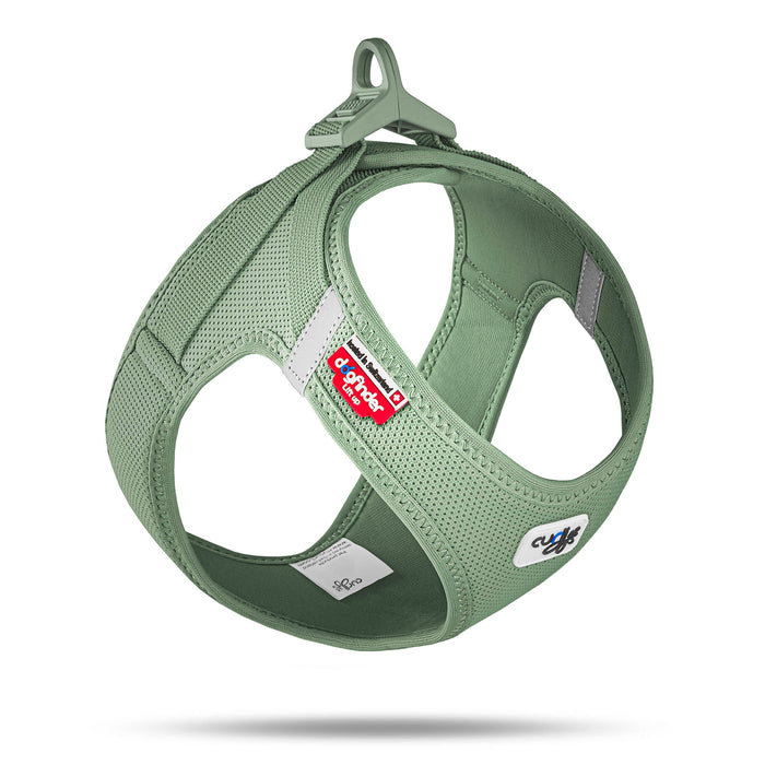 Curli Clasp Vest Geschirr Air-Mesh Olive