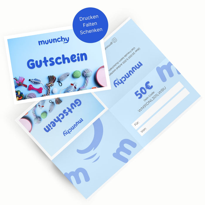 100€ Gutschein muunchy.de