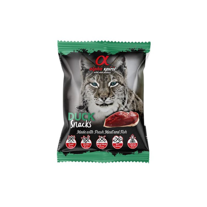 alpha spirit Cat Snack gewürfelt 50g.