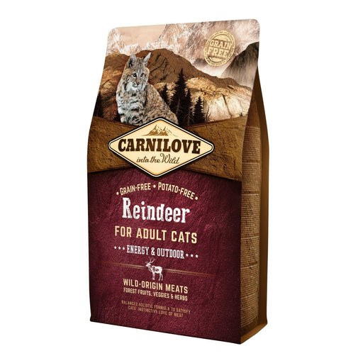 Carnilove for Adult Cats Energy & Outdoor Reindeer.
