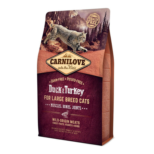 Carnilove for Adult Large Breed Cats Duck & Turkey.