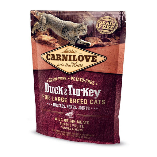 Carnilove for Adult Large Breed Cats Duck & Turkey.