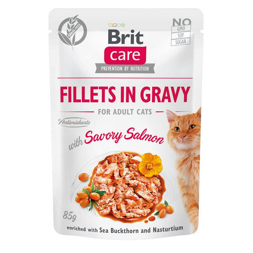 Brit Care Cat  Fillets in Gravy 24x85g.