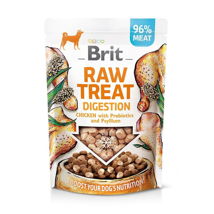 Brit Dog Snack Raw Treat - Digestion 40g.