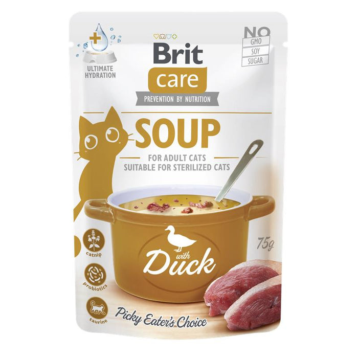 Brit Care Cat Soup with 15x75g