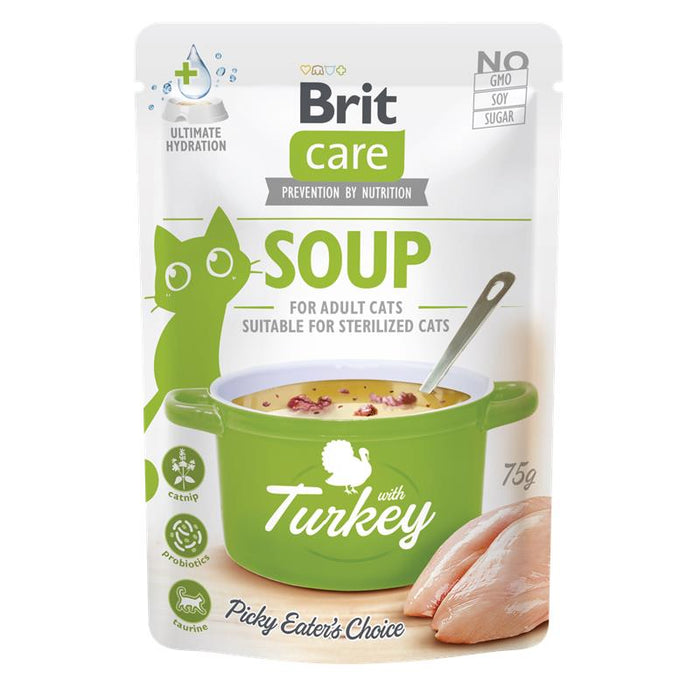 Brit Care Cat Soup with 15x75g