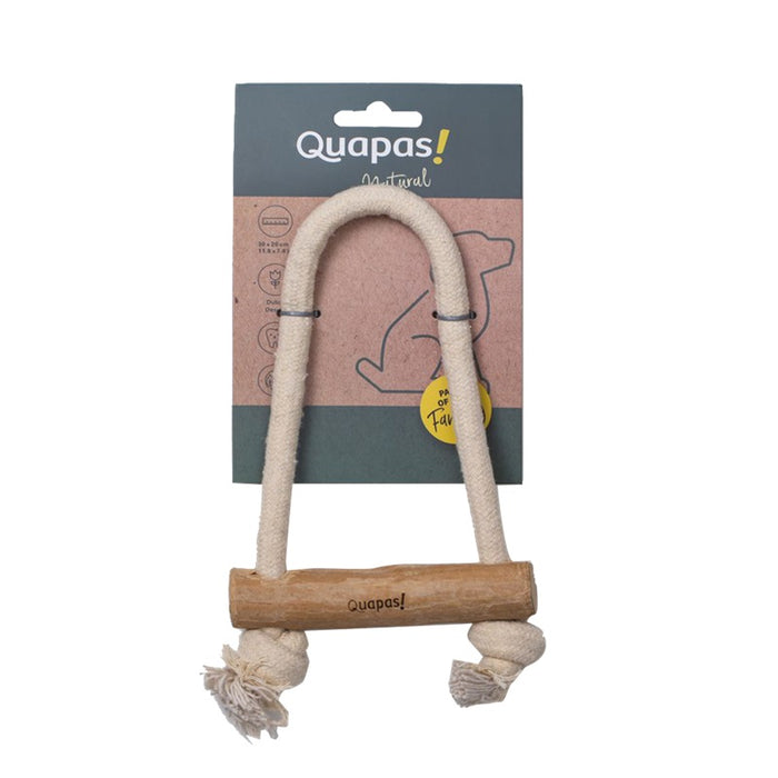 Quapas Dog Toy Coffeewood