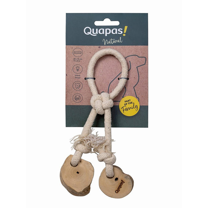 Quapas Dog Toy Coffeewood