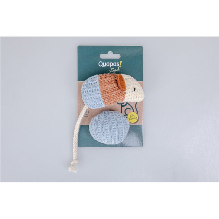 Quapas Cat Toy Mouse & Ball