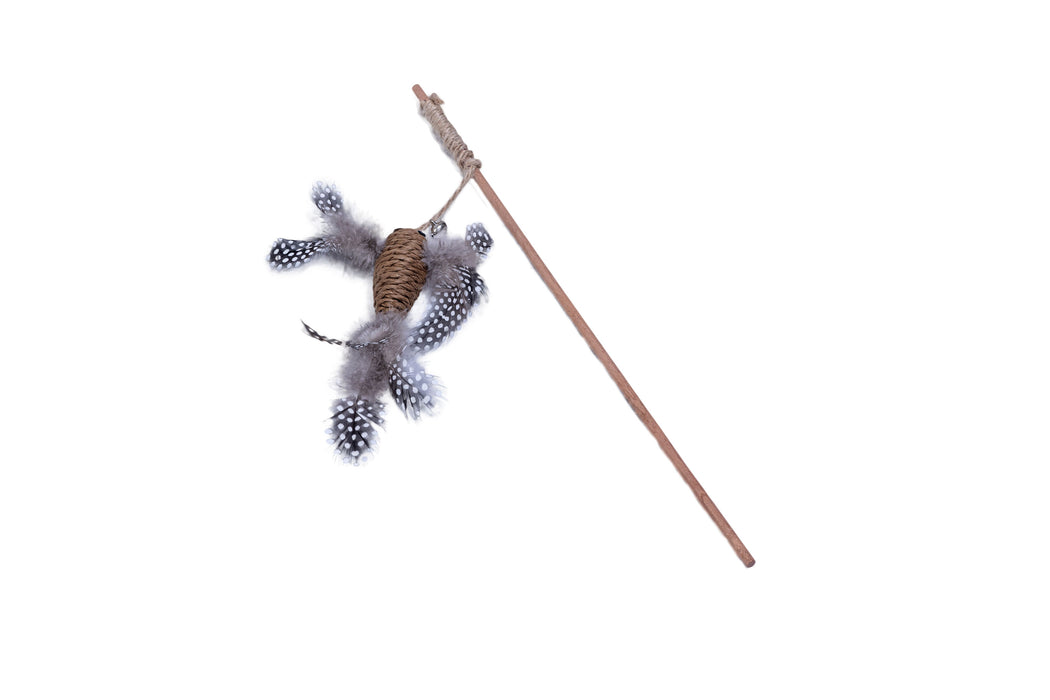 Quapas Cat Toy Fishing Rod Bird