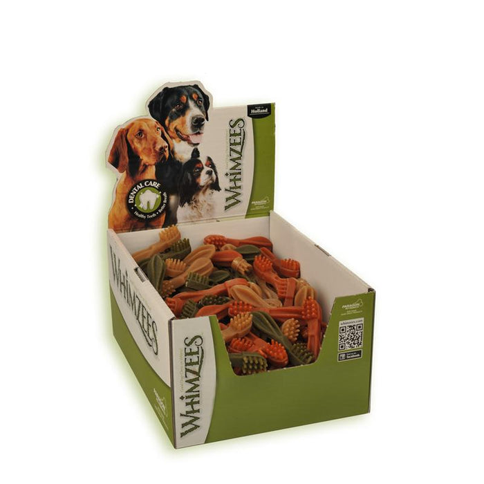 Whimzees Zahnbürste M Display 75 Stück
