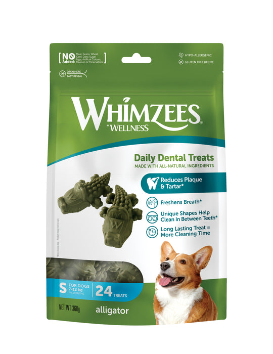 Whimzees Dog Alligator/Krokodil S