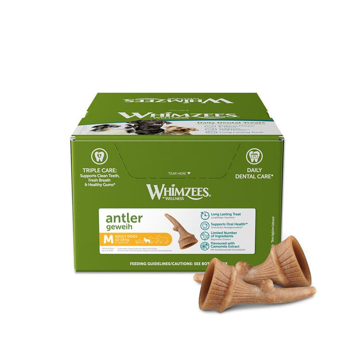 Whimzees Antler/Geweih M im Display