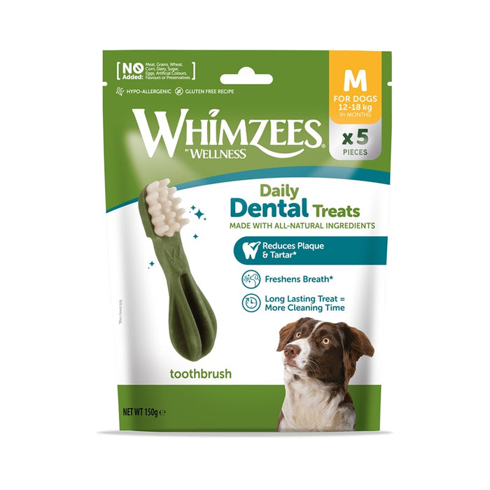 Whimzees Hundesnack Trial Pack Zahnbürste