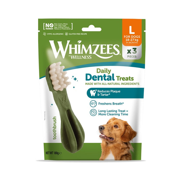 Whimzees Hundesnack Trial Pack Zahnbürste