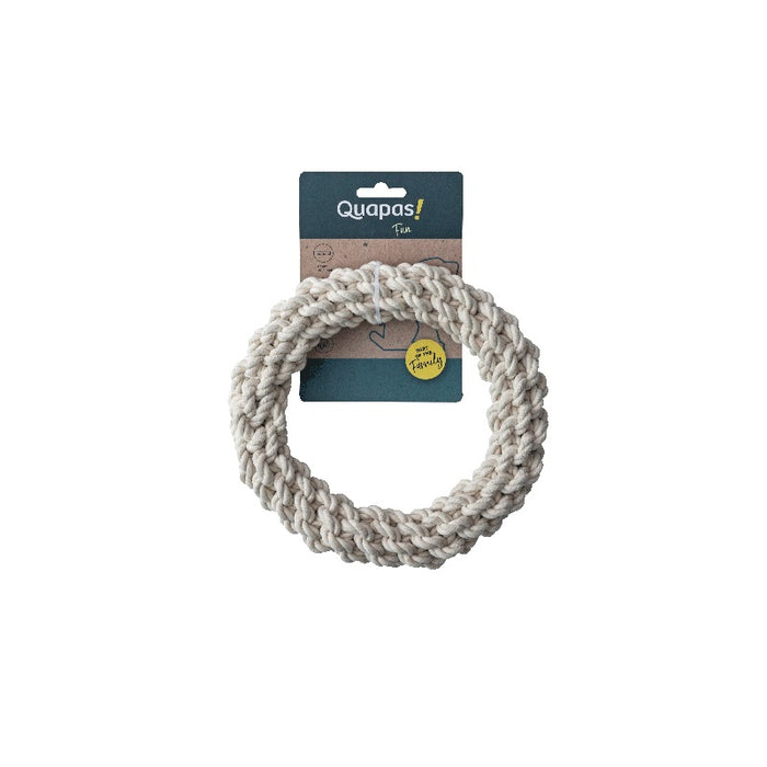 Quapas Dog Toy Rope Round Natural
