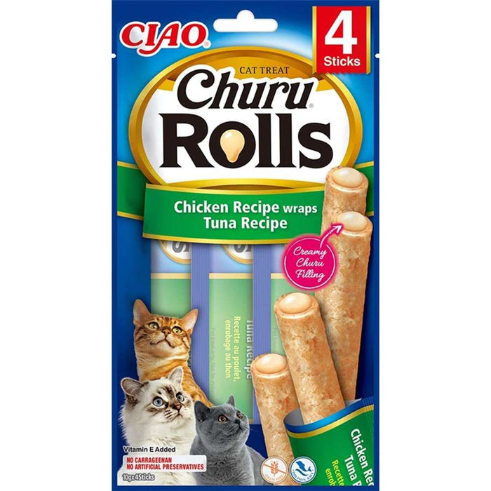 Inaba Cat Churu Rolls 12x4x10g