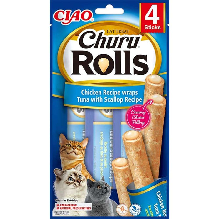 Inaba Cat Churu Rolls 12x4x10g