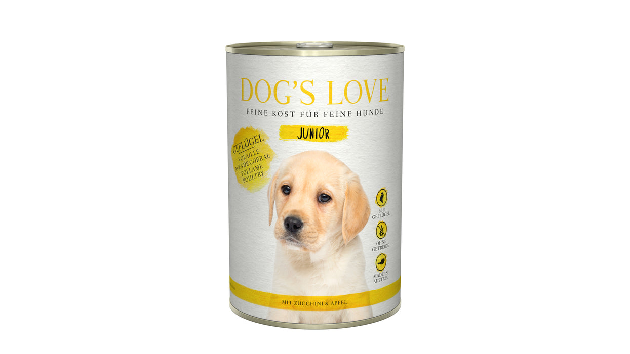 DOG'S LOVE JUNIOR 6x400g