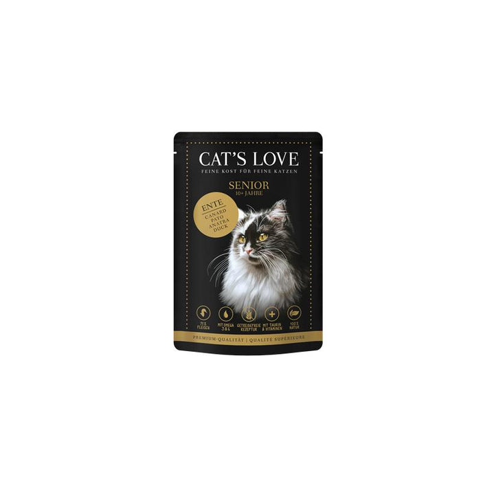 CAT'S LOVE SENIOR 12x85g
