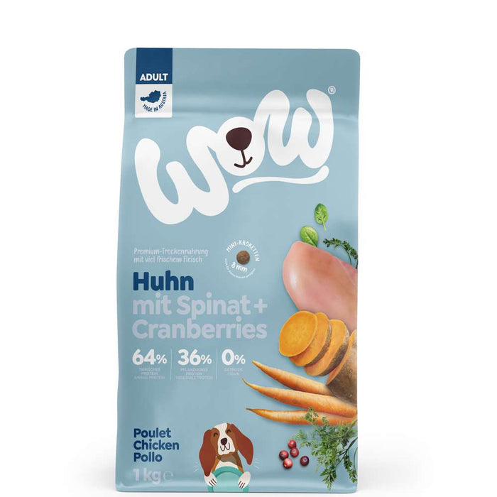 WOW DOG - Trockenfutter Minis Huhn