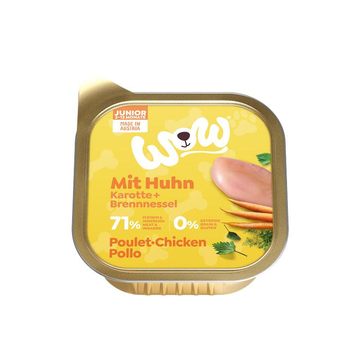 WOW DOG - JUNIOR Schalen 11x150g