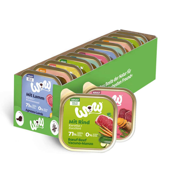 WOW DOG - ADULT Mulitpack Schalen 11x150g