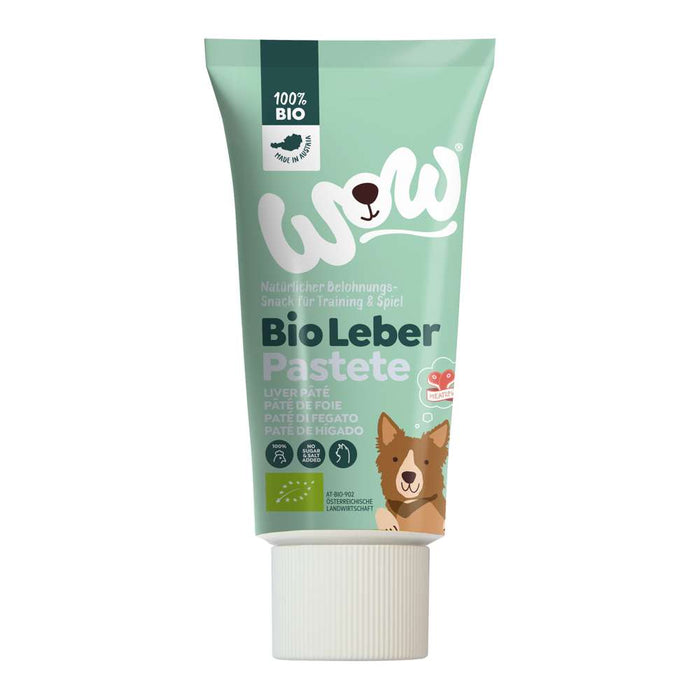 WOW DOG - BIO Leberpastete 80g