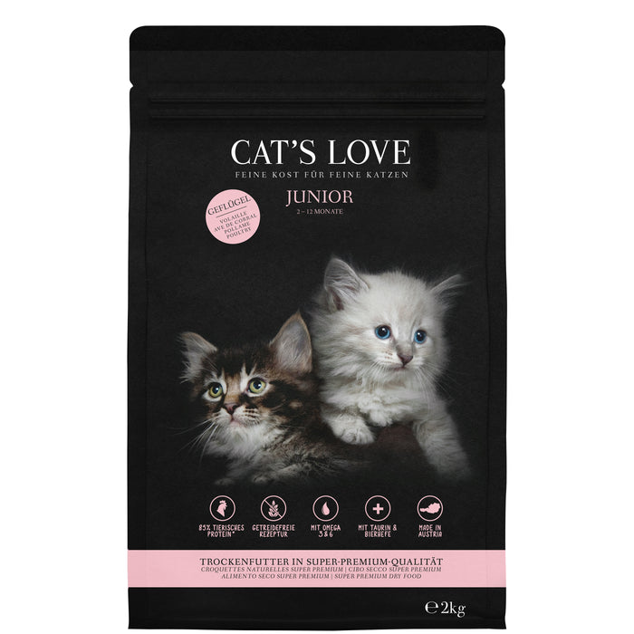 CAT'S LOVE TROCKEN JUNIOR 2kg