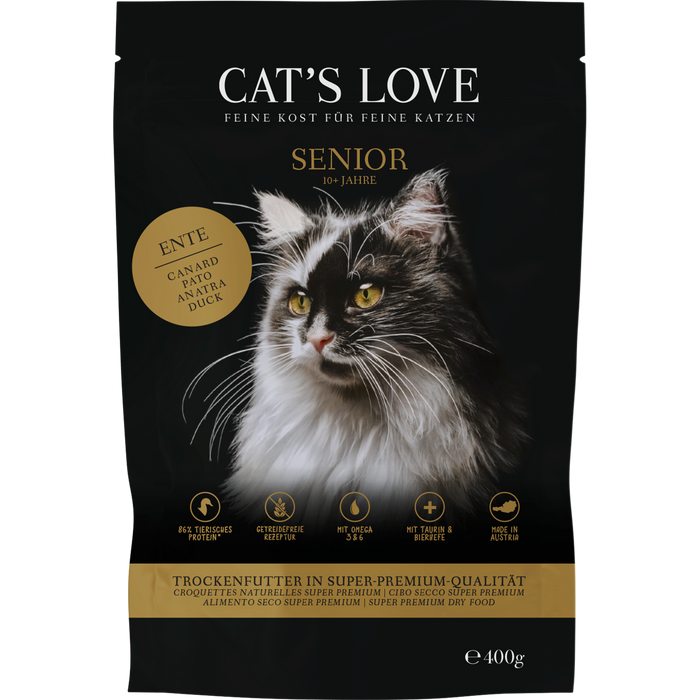 CAT'S LOVE TROCKEN SENIOR 400g