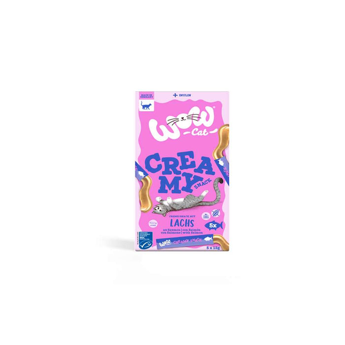 WOW CAT - Creamy Snack 11x5x15g