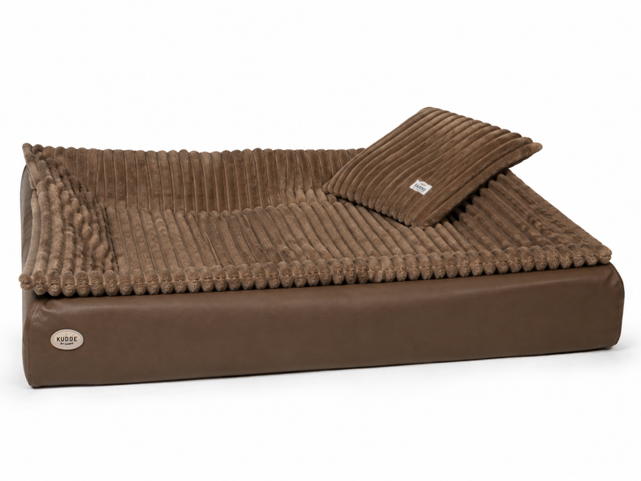 All-In Relax Bundle | KUDDE Hundebett + Einlage & Kissen