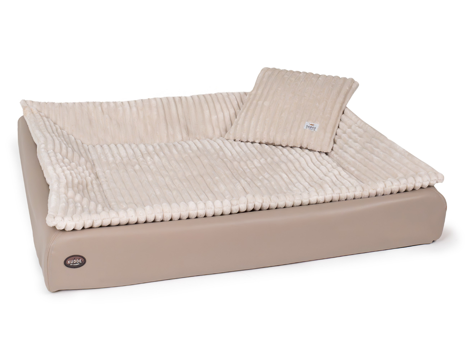 All-In Relax Bundle | KUDDE Hundebett + Einlage & Kissen