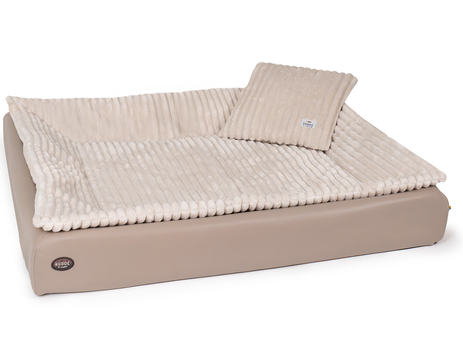 All-In Relax Bundle | KUDDE Hundebett + Einlage & Kissen