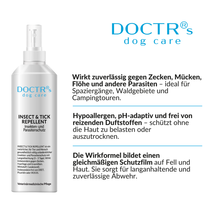 INSECT & TICK REPELLENT - Insekten- und Parasitenschutz für Hunde