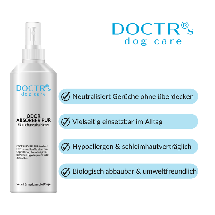 ODOR ABSORBER PUR - Geruchsneutralisierer für Hunde
