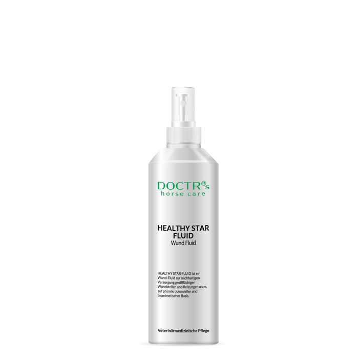 HEALTHY STAR FLUID – Wund-Fluid für Pferde