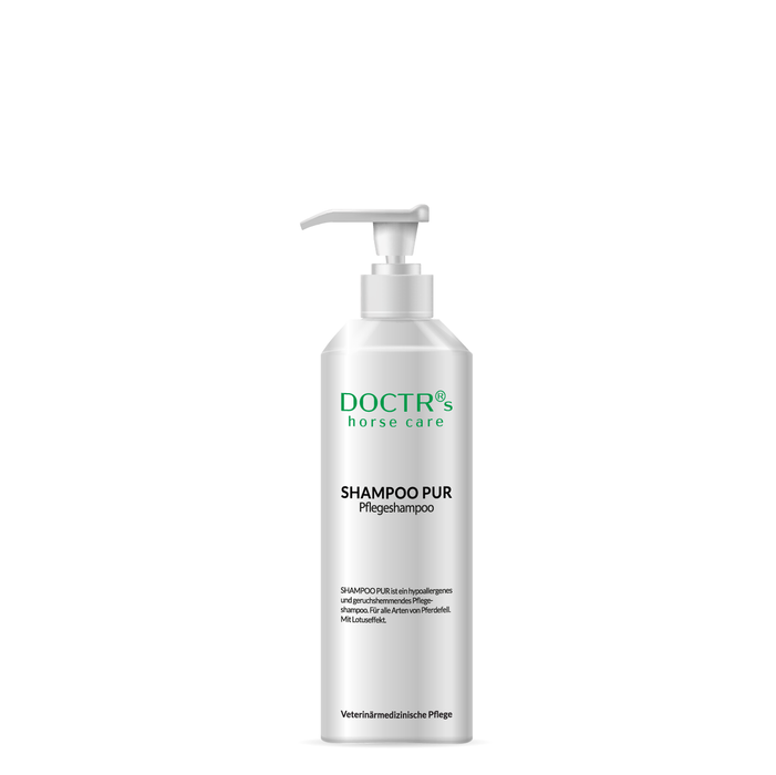SHAMPOO PUR – Pflegeshampoo für Pferde