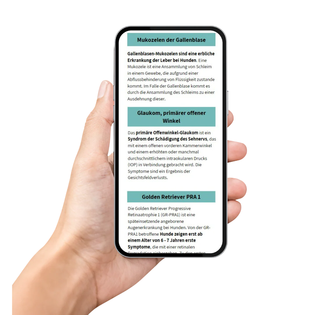 Die Vorteile die Du durch den DNA-Erbkrankheiten-Tests bekommst: