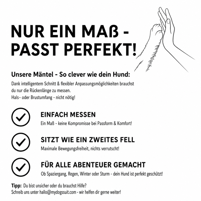 Hundebade- & Schlafmantel aus Bambusfrottee (2-in-1)