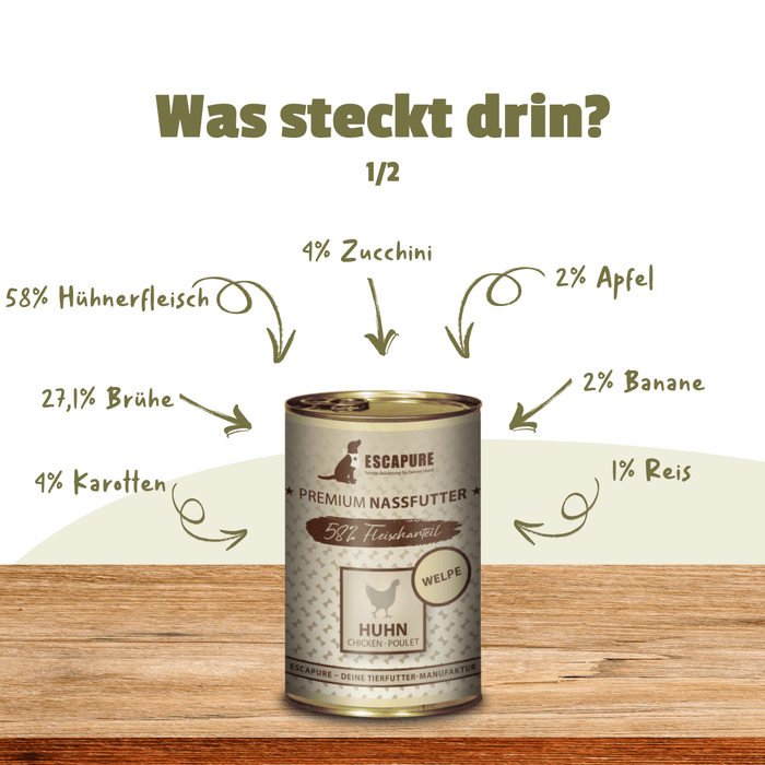 Welpen-Menu Hähnchen
