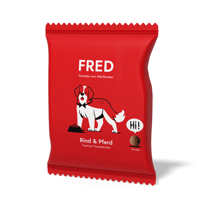 Premium Trockenfutter Rind & Pferd
