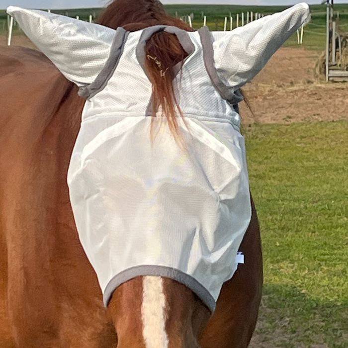 Fliegenmaske Fliegenohren Fliegenschutz für Pferde