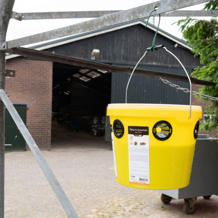 Fliegenfalle Knock Pest FlyNip FliegenEimer inkl. Lockstoff